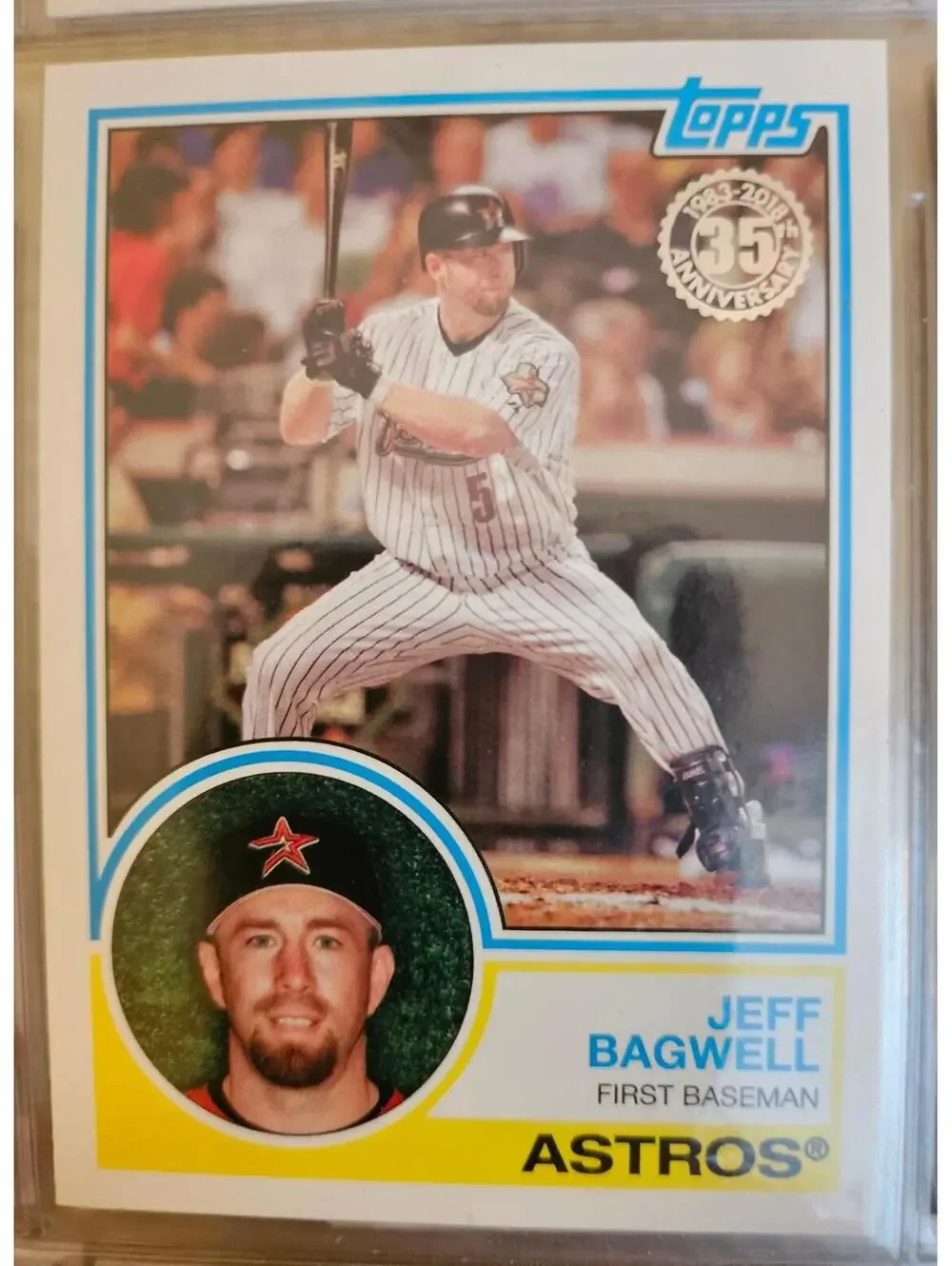 2018 Topps Series 1 1983 Insert #83-52 Jeff Bagwell Astros